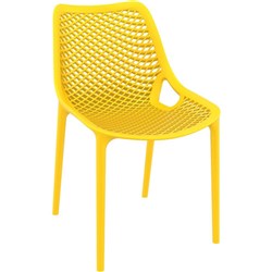 Air Indoor Outdoor Cafe Chair Extra Strong UV Stabilised Polypropylene Mango