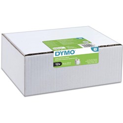 Dymo SD99012 Labelwriter Labels 36x89mm Address-Paper White Box of 3120 (12 Rolls)