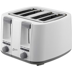 Nero 4 Slice Toaster Glossy White