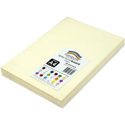 Rainbow Spectrum Board A4 220gsm Cream 100 Sheets