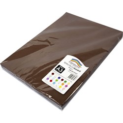 Rainbow Spectrum Board A3 220gsm Brown 100 Sheets