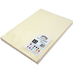 Rainbow Spectrum Board A3 220gsm Cream 100 Sheets
