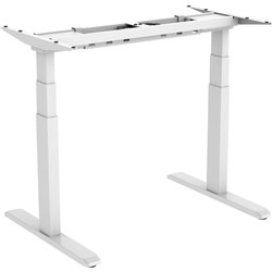 Ergovida Electric Height Adjustable Frame Only W1000-1700mm White