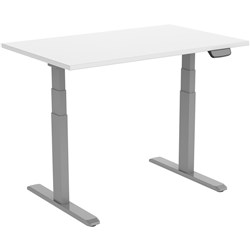 Ergovida Electric Desk Height Adjustable 1800 x 750 White & Grey