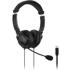 Kensington Headphones Hi-Fi USB-C With Mic Black