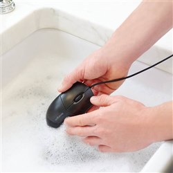 Kensington Black Pro Fit Wired Washable Mouse