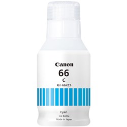 Canon GI-66C Cyan Ink Bottle