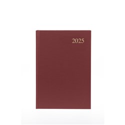 Collins Essential Diary A5 Week to View Maroon