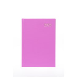 Collins Essential Diary A5 Week to View Pink