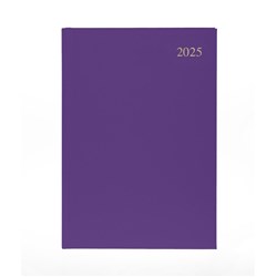 Collins Essential Diary A4 Week to View Purple