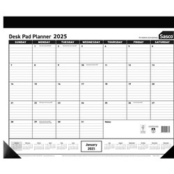 Sasco Desk Pad Planner 430X555mm Month to View