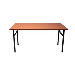 Rapidline Steel Folding Table 1800mmW x 750mmD Cherry