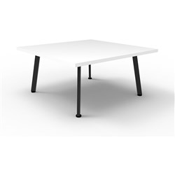 Eternity Coffee Table 900 x 900mm D Natural White & Black