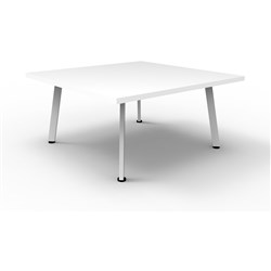 Eternity Coffee Table 900 x 900mm D Natural White & White