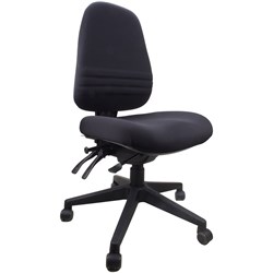 Endeavour Operator Chair High Back Black