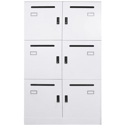 Go Steel Office Locker 1375Hx800Wx486mmD White China
