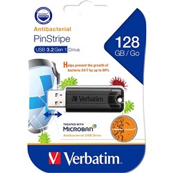 Verbatim Store N Go Microban USB 3.2 128GB Black