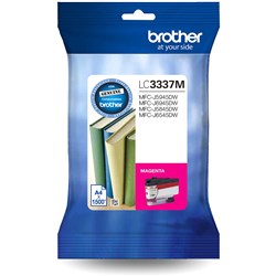 Brother LC-3337M Ink Cartridge Magenta High Yield