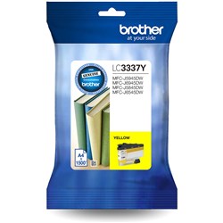 Brother LC-3337Y Ink Cartridge Yellow High Yield