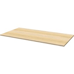 Rapid Rectangle Top 1800W x 750D Natural Oak