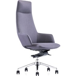 NTS Newport Executive Chair High Back Black PU