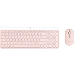 Logitech MK470 Wireless Combo Slim Keyboard and Mouse Rose