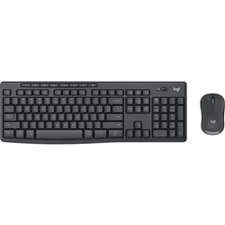 Logitech MK370 Wireless Combo Business Keyboard and Mouse Graphite