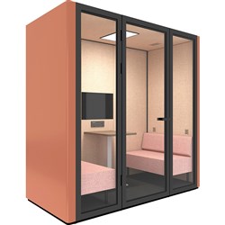 B.Quiet Acoustic Meeting Pod 2-4 Person Custom Colour