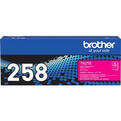 Brother TN258M Toner Cartridge Magenta 1000pg