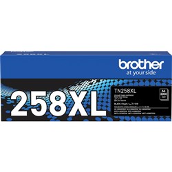 Brother TN258XLBK Toner Cartridge Black 3000pg