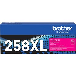 Brother TN258XLM Toner Cartridge Magenta 2300pg
