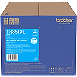 Brother TN851XLC Toner Cartridge High Yield Cyan 9,000 pages