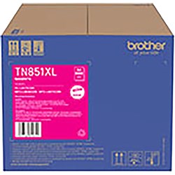 Brother TN851XLM Toner Cartridge High Yield Magenta 9,000 pages