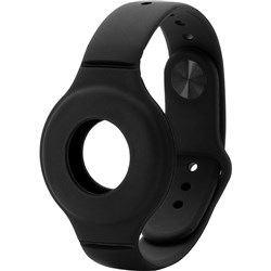 MokiTag Silicone Wristband Black