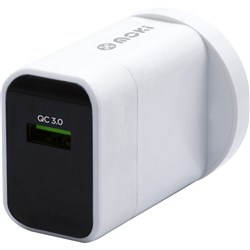Moki 20W PD Wall Charger QC 3.0 USB-A White