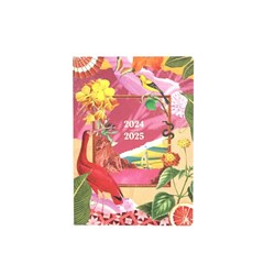 Collins Maximalism Financial Diary A5 Week To View Pink