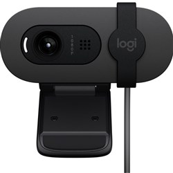 Logitech Brio 100 Full HD 1080P Webcam Graphite