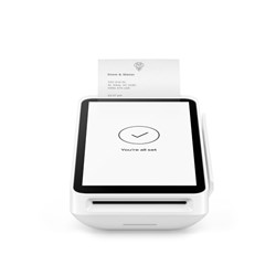 Square Terminal Payment Machine All in One White