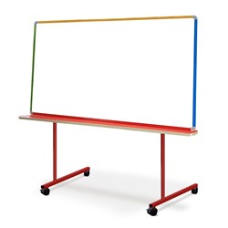 Vista Mobile Whiteboard Magnetic Big Book Buddy 1200 x 700mm 4 Colour Frame