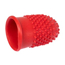 Rexel Thimblettes Size 1 Red Finger Cones Pack of 10