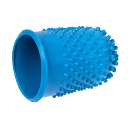 Rexel Thimblettes Size 2 Blue Finger Cones Pack of 10
