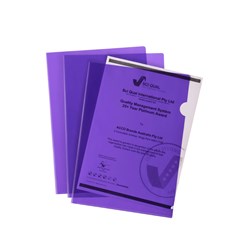 Marbig Ultra Letter File A4 PP Purple Pack Of 10