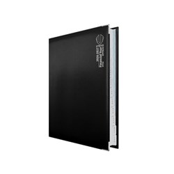 Collins Upward Deluxe Financial Year Diary B5 Day To Page Black