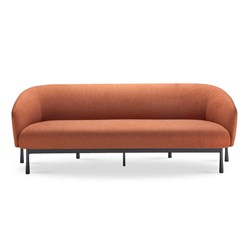 Cosmos Lounge Chair 3 Seater 2010W x 760D x 750mmH Rust Fabric