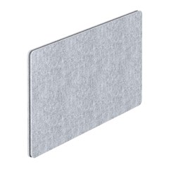 Desk Mounted Eco Panel Screen 1500W x 27D x 900mmH Marble Grey