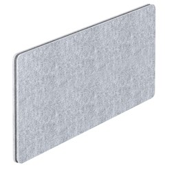 Desk Mounted Eco Panel Screen 1800W x 27D x 900mmH Marble Grey