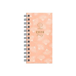 Upward Fashion Diary A6/7 Week To View Peach Fuzz