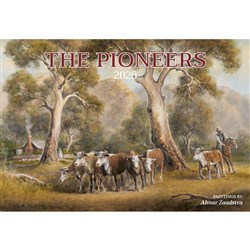 Easy -2C Wall Calendar A4 Month To View The Pioneers
