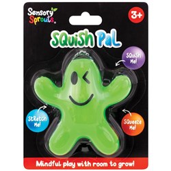 Sensory Sprouts Squish Pal Green