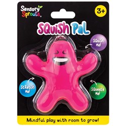 Sensory Sprouts Squish Pal Pink